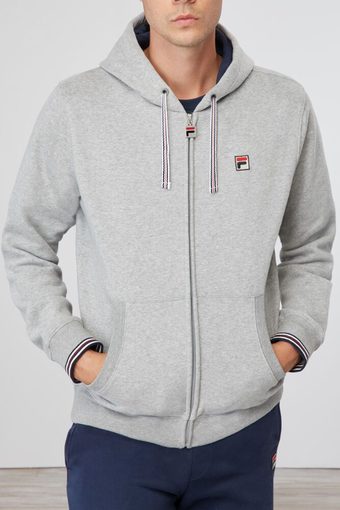 Fila Sweatshirt Herre Grå Tenconi Hooded EVF-804963